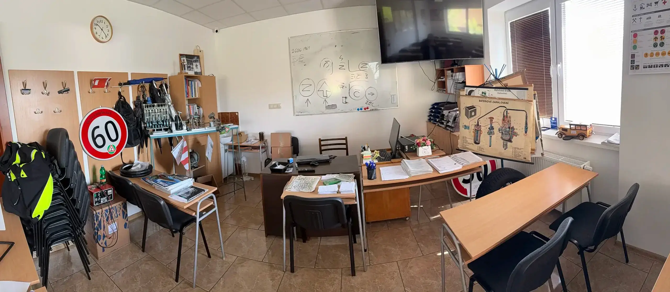 Priestory autoškoly Fiamčík